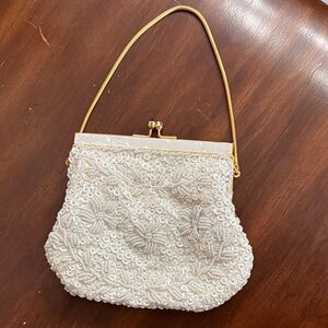 Vintage beaded clutch